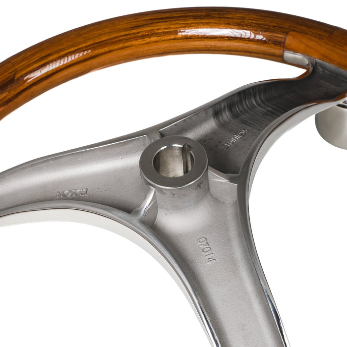 Edson Teak Steering Wheel