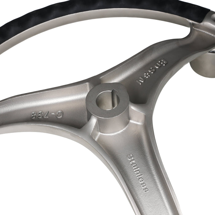 Edson Satin Steering Wheel- 171WB