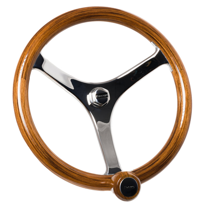 Edson Teak Steering Wheel