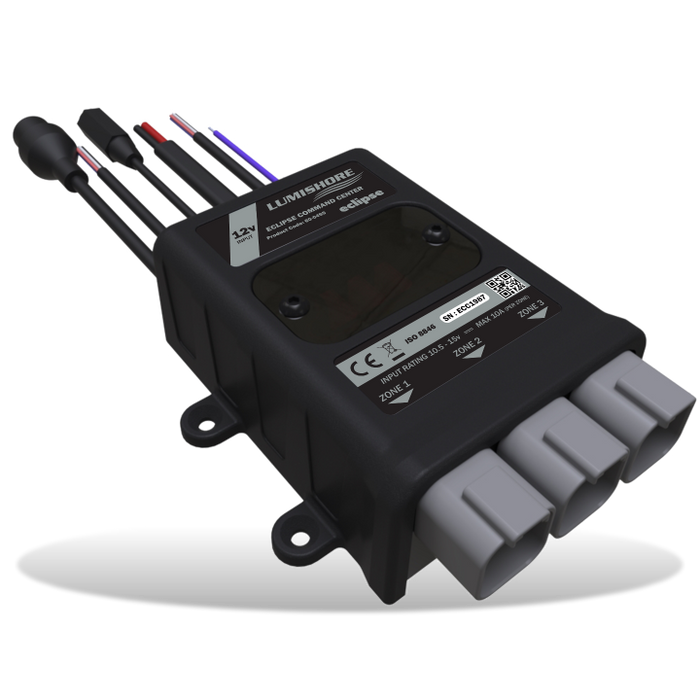 Lumishore Eclipse Command Center: | 3 Zones of Eclipse Lighting