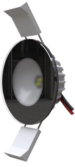 Lumishore Eclipse Downlight Dl55 | W+RGB LED Black Finish