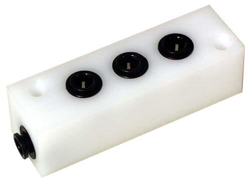 Exalto Manifold, 4 Outlet, 6 x 6mm