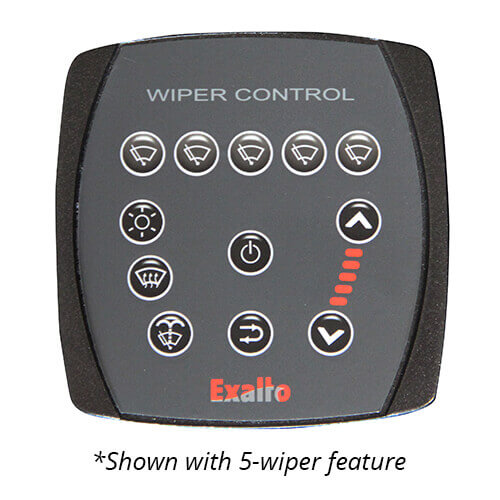 Exalto CT3N 4-Wiper Control Panel 12/24V
