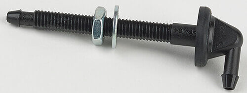 Conector de mamparo Exalto de 90 grados | para mamparo de 2"