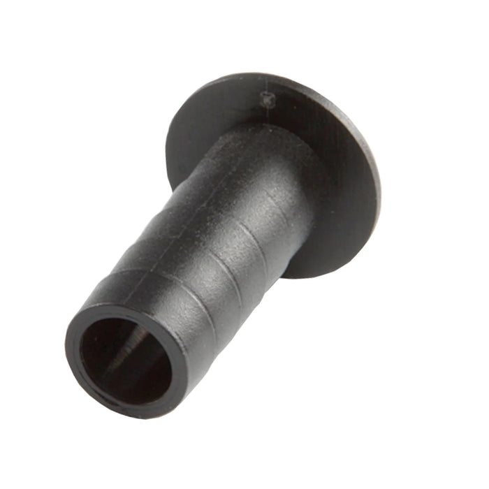 Whitecap F-7146 | – – Black Nylon 3/8" Hose Barb Drain
