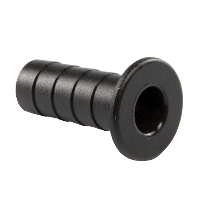 Whitecap F-7146 | – – Black Nylon 3/8" Hose Barb Drain