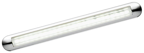 Frensch F-20 Recessed Linear LED, 10-30VDC, Chrome | Warm White LED, Dimmable