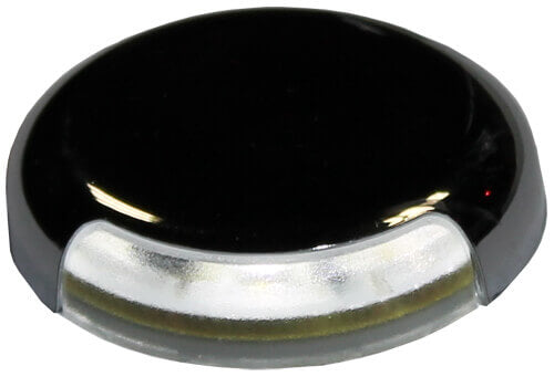 LED Frensch F-23, negro, blanco cálido, 10-30 VCC | Montaje en superficie (cortesía)