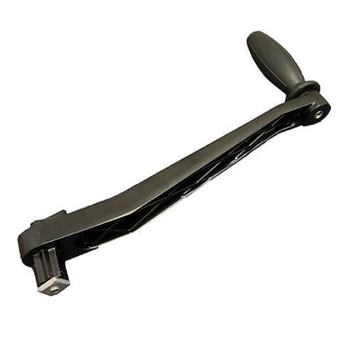 Muir Handle, 10" Black Alloy