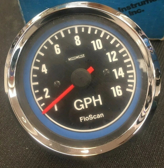 Medidor de combustible marino Floscan 3016A, 1-16 GPH (solo indicador)