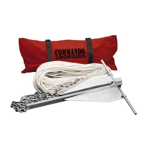 Sistema de anclaje Commando para embarcaciones pequeñas/inflables
