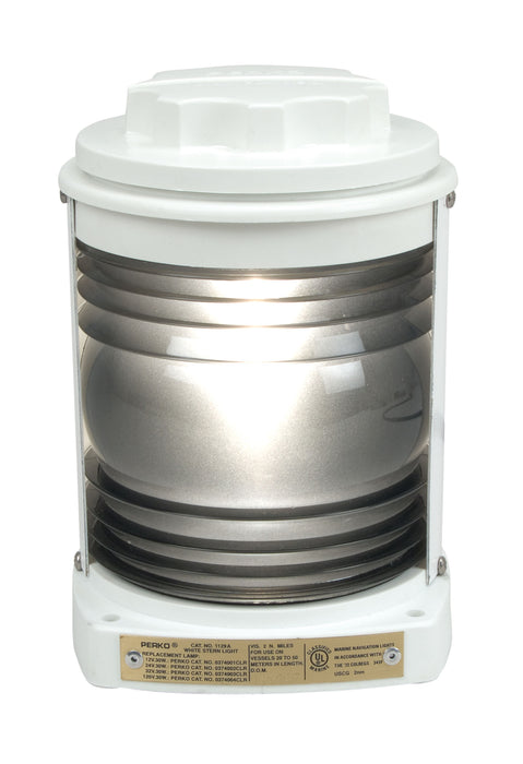 Perko 1129A00WHT Luz de popa blanca Carcasa blanca