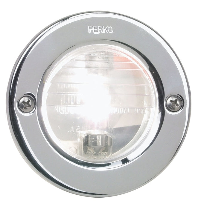 Perko 1149DP1STS Utility Light - Clear Back 12V