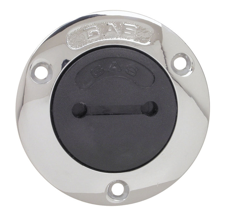 Perko 1270DPGCHR Chrome Zamack Gas Deck Fill 1-1/2" Hose