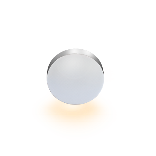 BCM Florida 40 1L Polished Stainless Steel 1.5W | Screw Mount, 3000K, 8-32V, IP66