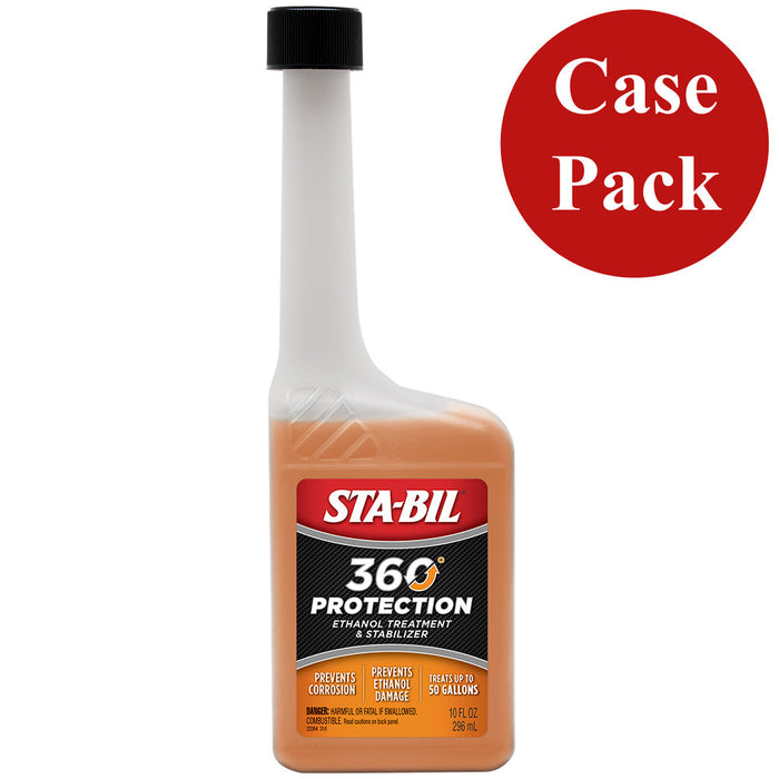 STA-BIL 360 Protection Ethanol Treatment 10oz Bottle and Case of 6