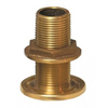 Groco NPS NPT Combo Bronze Thru-Hull Fitting w/Nut - 1" Thread 2.85"