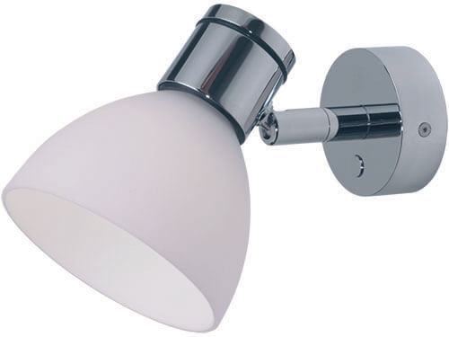 Imtra Lighting Gothen LED Reading Light, Chrome with White | Shade & Dim2Warm (3000-2200K)