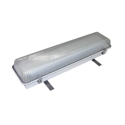 Frensch 2' LED Engine Room Light, 42W, 120-277VAC | S.Steel Latches, with S.Steel Mounting Straps
