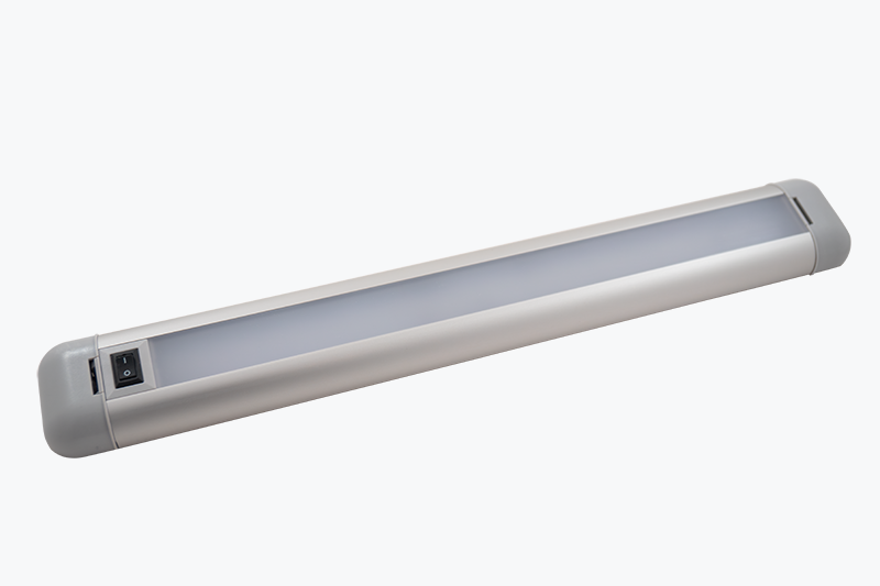 Frensch F-120.1: 350mm Utility Light, Warm White, 7W, | Switch On Body, 12/24VDC, 500 Lumens, IP50