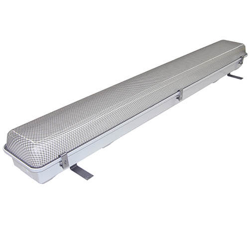 Frensch 4' LED Engine Room Light, 92W, 120-277VAC | S.Steel Latches, with S.Steel Mounting Straps