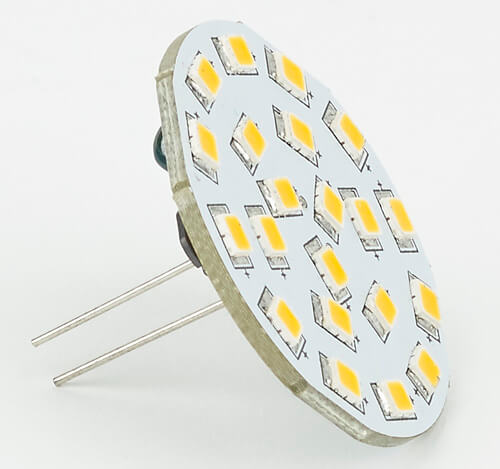 Imtra Lighting Corona GU4 LED Bulb, Back-Pin, 10-30VDC, 21 x LED, | Warm White, Bulk-Packaging