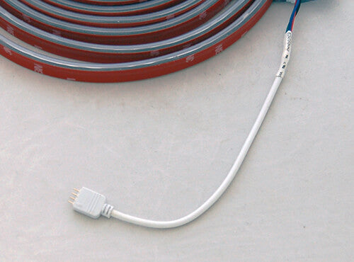 Imtra Lighting RGB 4-Pin Male Connector, 6" | Connects RGB Tape Light to Controller