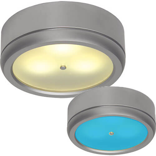 Imtra Lighting Norden (Master), Matte Chrome with Switch & Dimmer | Bi-Color (Ww/Blue), 10-30VDC, IP20