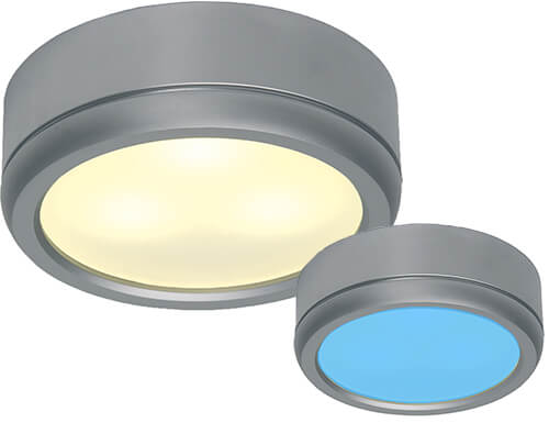 Imtra Lighting Norden (Slave), Matte Chrome, Bi-Color (Ww/Blue) | Dims with Norden Master, 10-30VDC, IP20