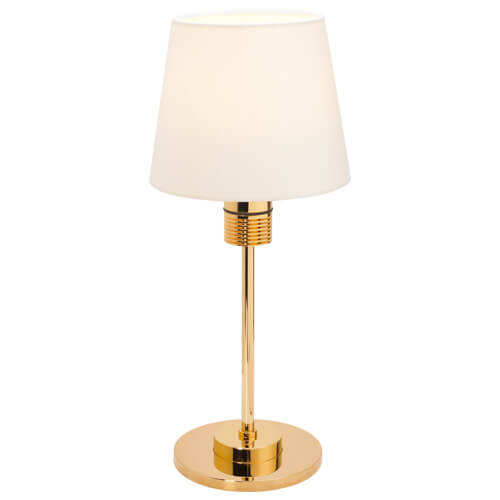 Imtra Lighting Kati Table Lamp with Switch & Dimmer, Gold | 90-264VAC, IP20