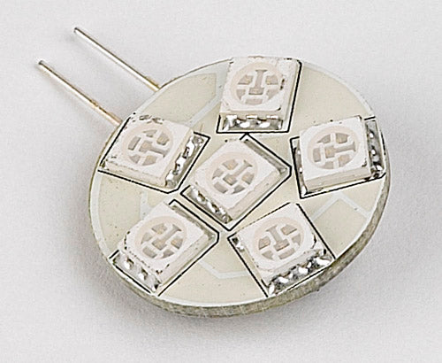 Imtra Lighting "Mini" LED Replacement Bulb, Red, 10-30VDC | (1.5W), Directional, G4 Socket (Side Pin)