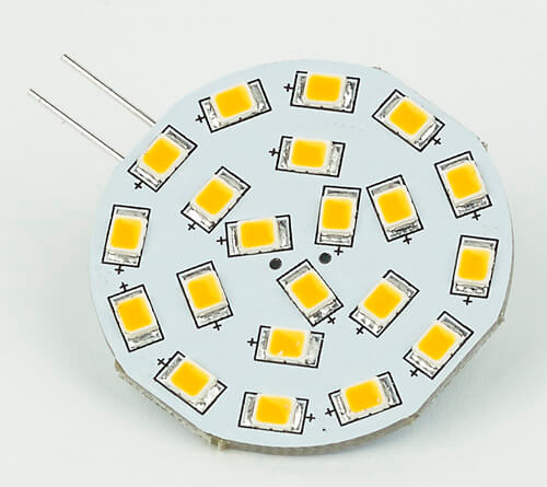 Imtra Lighting Corona G4 LED Bulb, Side-Pin, Warm White | 10-30VDC, 21XLED, Bulk Packaging