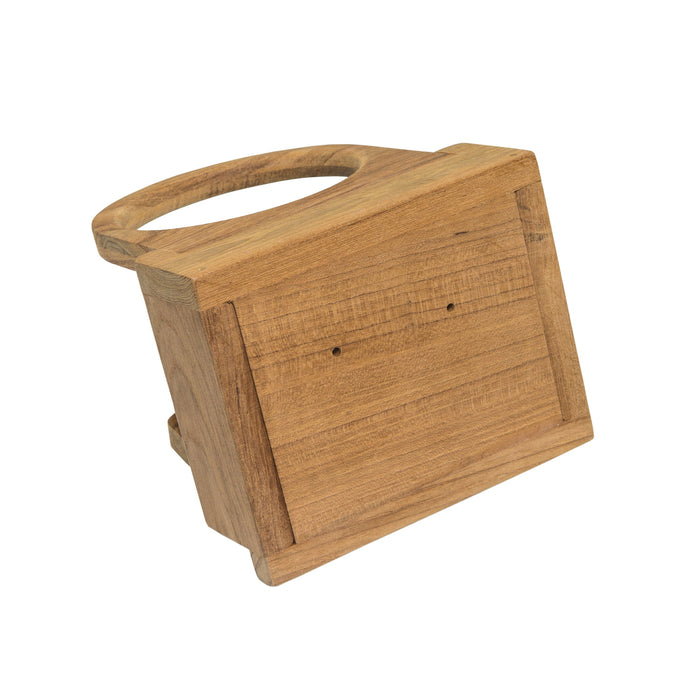 Whitecap Teak Folding Insulated Drink Holder