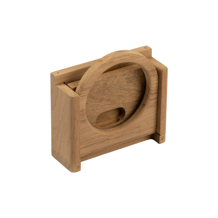 Whitecap Teak Folding Insulated Drink Holder