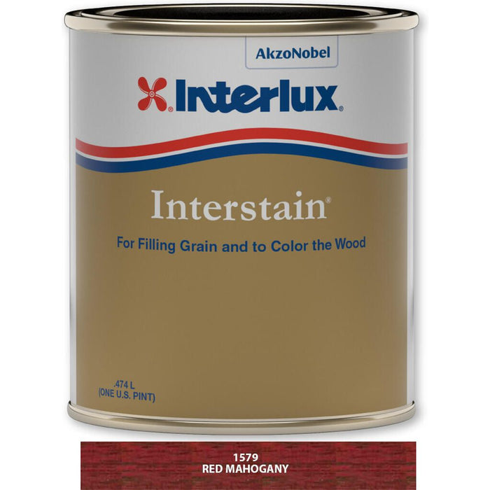 Interlux Interstain Wood Stain Red Mahogany Pint