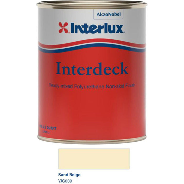 Interlux Interdeck Paint Non-Skid Quart Sand Beige