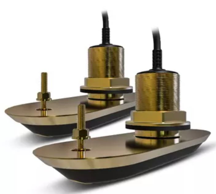 Raymarine RV-212 RealVision 3D Bronze Thru-Hull Transducer Pair Pack - 12 Degree - 8M Cable and Y-Cable