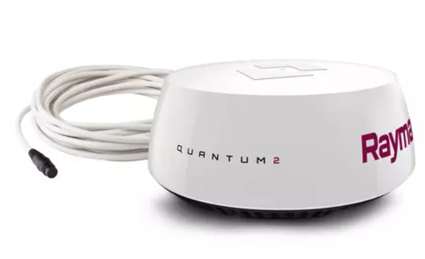 Raymarine Quantum 2 Q24D Radar Doppler with 10M Power and Data Cables