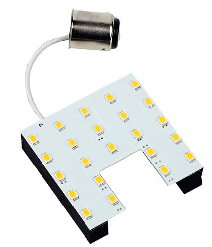 Imtra Lighting Ba15S LED Array, Warm | #1156 Single Contact, 10-30VDC, 23XLED, 2.7W