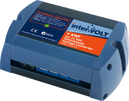 Convertidor de iluminación Imtra: Serie Svc, 24 V a 12 V CC, 7 A | (Entrada de 19-33 V CC, Salida de 13,7 V CC)