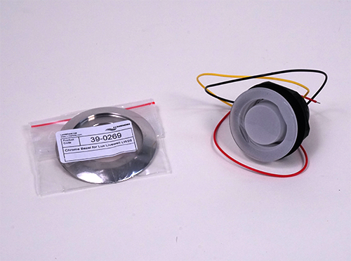 Lumishore Lux Livewell Light Lw25, .5W | CRGBW, (IP68), Chrome Bezel