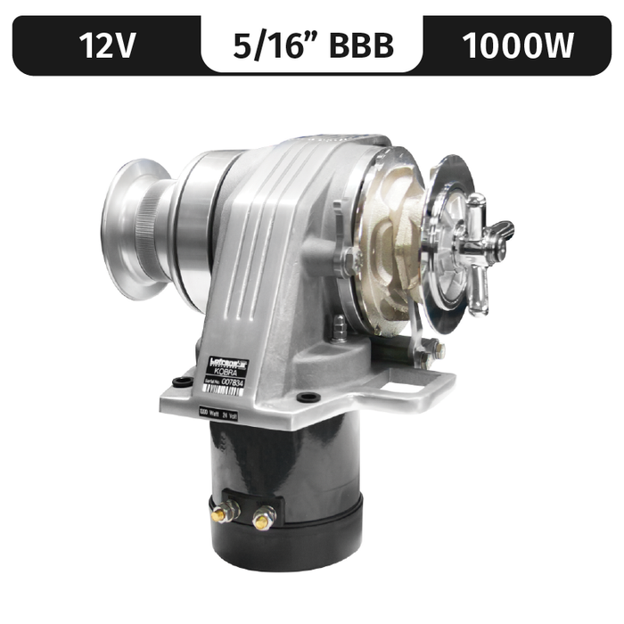 Lofrans Kobra, 12VDC, 1000W | 5/16"BBB Gypsy