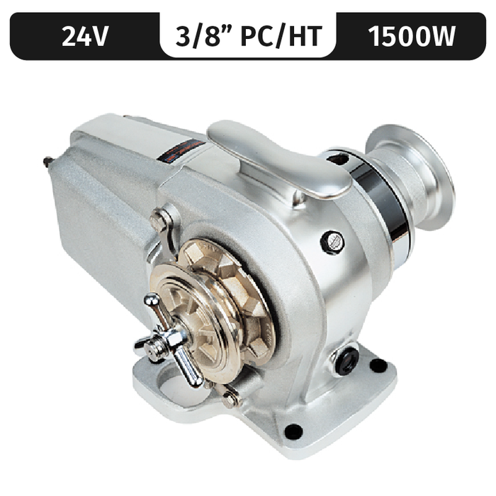 Lofrans Tigres, 24VDC, 1500W | 3/8"Pc/Ht Gypsy