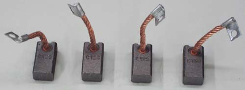 Lofrans Brushes for Motor 1000W 12V-1200W 12V, #Bk33609 | Set of 4