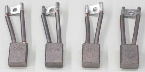 Lofrans Brushes for Motor 1200W 12V New Style, #Bk33607 | Set of 4