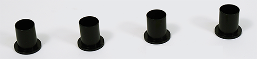 Lofrans Bushing,Plastic,for Mounting | Feet On Horiz. #654 (Set of 4)