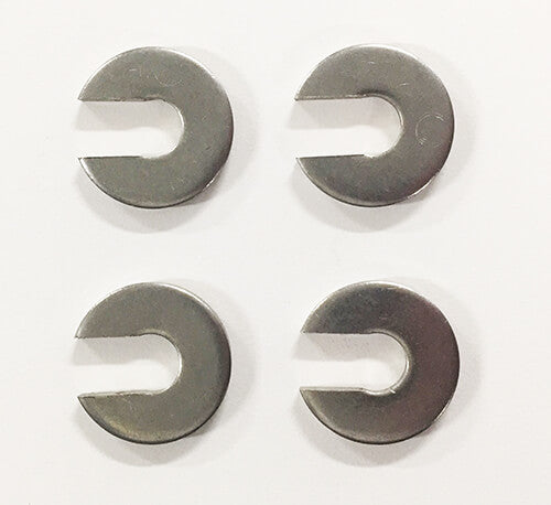 Lofrans Set of 4 Stainless Steel Slotted Washers | for Deck Studs-Thinner Deck