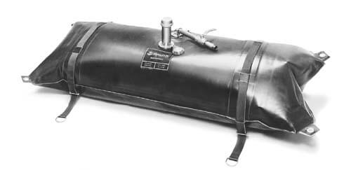 Nauta Large Holding/Diesel Tank, 80 Gallon with 2 Brass | Fittings Installed & 2 Straps