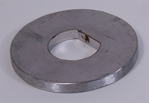 Muir Washer,"D", 316 Stainless Steel, 2.5 X1X6mm
