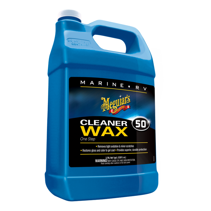 Meguiars 5001 M5001 One Step Cleaner Wax Gallon